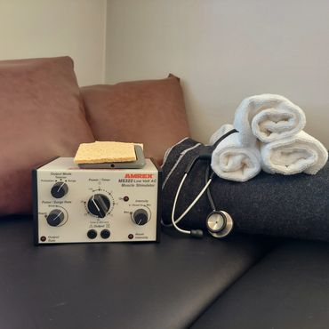 Constitutional Hydrotherapy Sine Wave Low Volt Muscle Stimulator Amrex