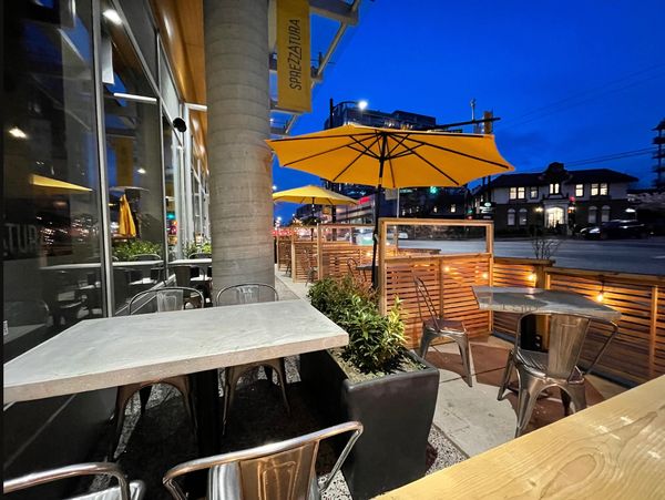 Patio Table and Umbrella
