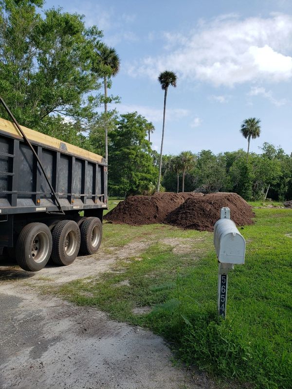 Fill dirt delivered