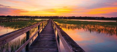 South Carolina Lowcountry has some of the most beautiful views and sunsets you'll see anywhere.