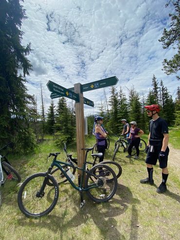 trails in jasper map navigation sign best place to bike in jasper