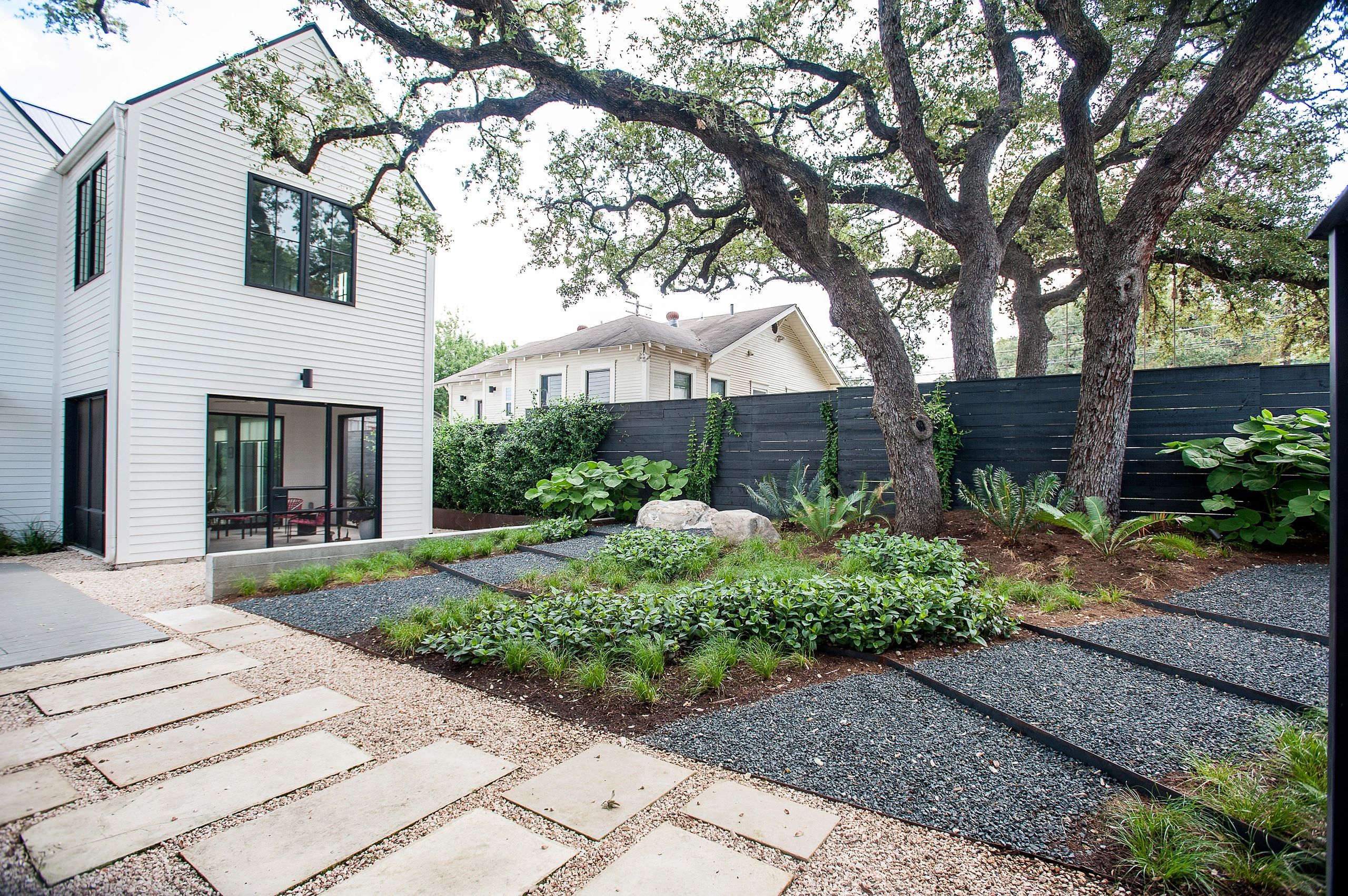 modern landscape design Austin Texas