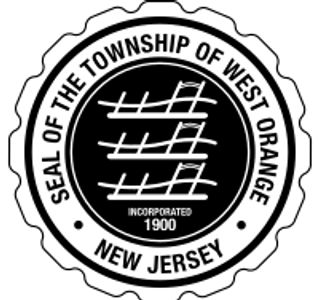Seal of the Township of West Orange, New Jersey, established 1900.