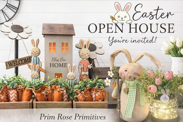Easter open house
March 14th & 15th