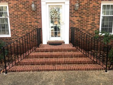 Courthouse step rails