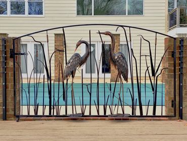 Custom Made heron gate