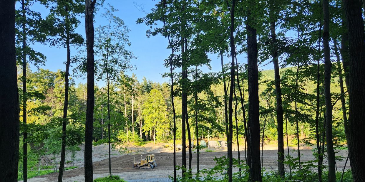 grading out a house site-basic earth work