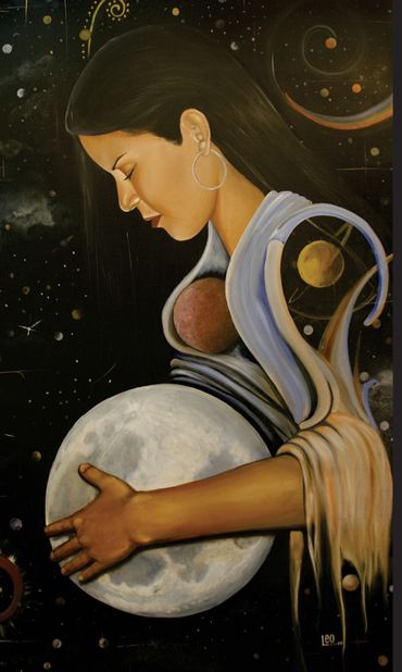 Mamá Luna, 2007
Oil on Canvas
36x60 in