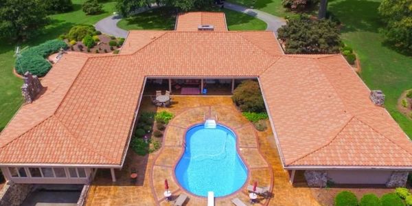 Resort with perfect waterproofing, roof done with shingles, loft nets used in some rooms.