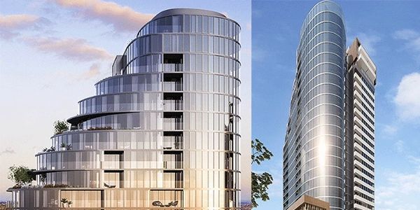 High rise mechanical air conditioning work. Prospect street Box Hill residential building. Luxury.