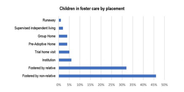 Types of foster care placements