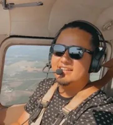 First-generation Bravo foster youth graduate flying a plane, pursuing a new career.