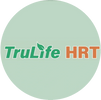 TruLife HRT logo on green circle background