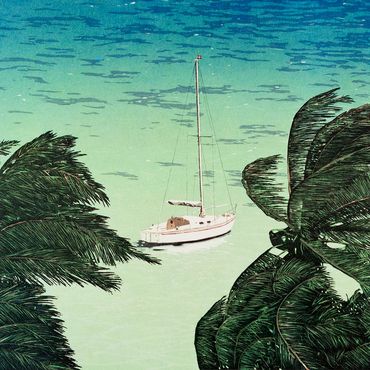 Morea - Dan Mackin's Tropical Paintings of Paradise - Serigraph