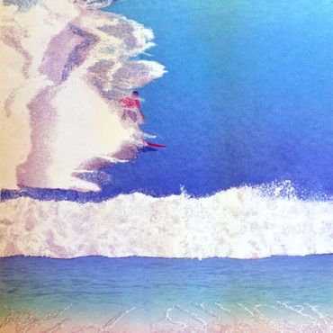 Pipeline - Dan Mackin's Tropical Paintings of Paradise - Serigraph