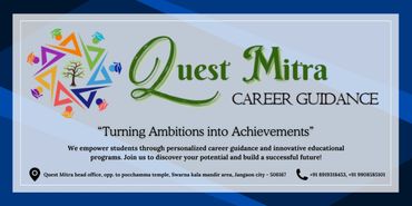 Quest Mitra offers personalized career guidance to empower students.