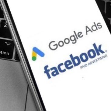Google Ads and Facebook Paid Advertising logos