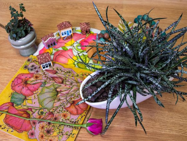 my original art work before transferring to my beautiful tote bags can be Beach bag, shoulder bag,