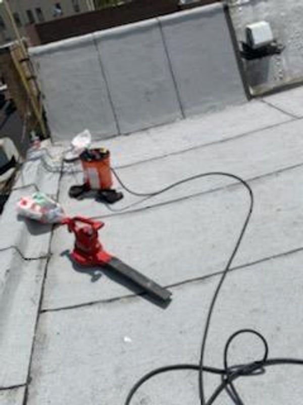 Flat roof roof repair