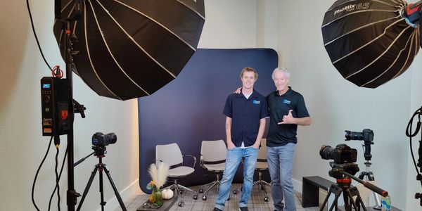 Two of our experts in real estate photography.