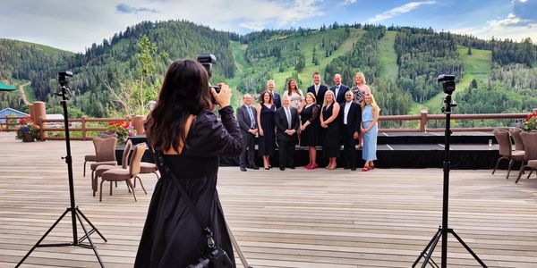 One of our photographers working for our clients in Park City, UT.