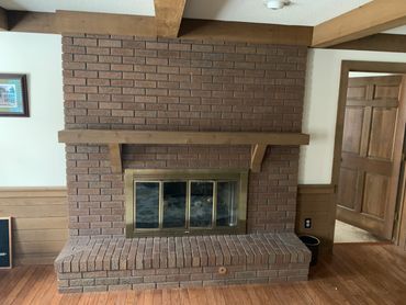 Fireplace remodel