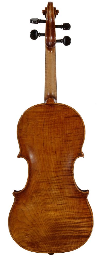 The back of Opus 730, 1610 Amati "Blanche Moyse"