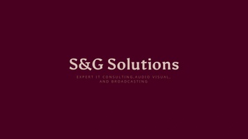 S&G Solutions, LLC