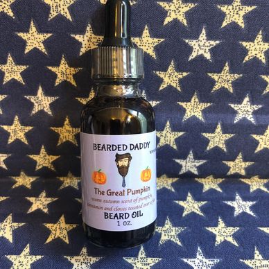 Beard Oil & Beard Butter in a toasted pumpkin spice scent