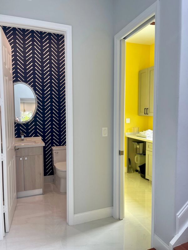 Powder Bath and Laundry Room Renovation