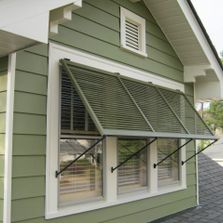 Constructed similar to these Bahama shutters WoodAirGrille.com offers Wood Return Air Vents