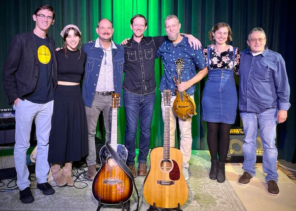 After the record release show for Brian Blake's Book of Life at Crosstown Concourse.