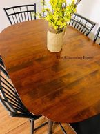 stripped and stained, table, dining table, kitchen table, table tops, solid wood, painted table
