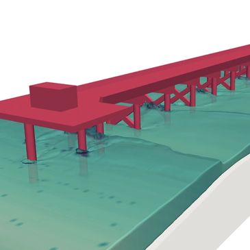 Ports & Coastal CFD Simulation