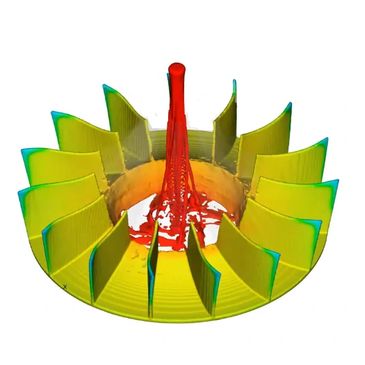 Centrifugal Casting CFD simulation