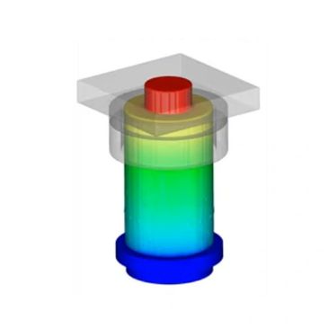 Continuous Casting CFD simulation