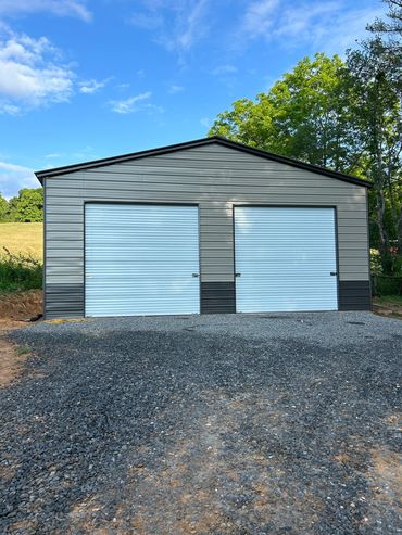 24x30 enclosed garage