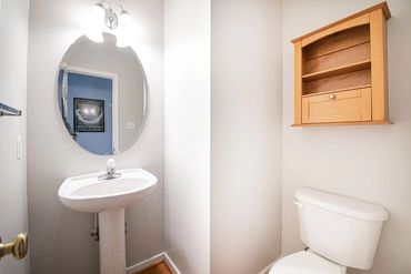 Downstairs half bath