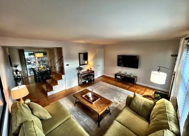 Living Room leading into dining room