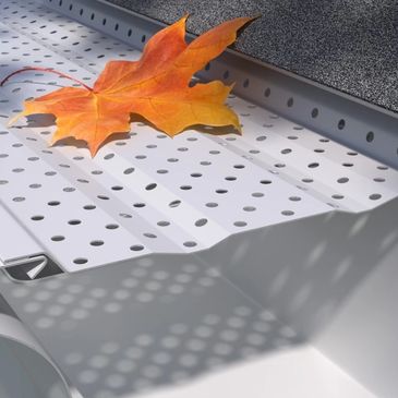 Leaf guard systems keep unwanted debris out of your gutter system cutting the maintenance to almost.
