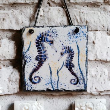 Seahorse Wall Art, Seahorse Picture, Seahorse Gift