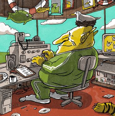 Visual development concept art and character development art by Chris McD