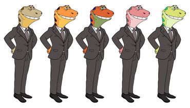 Mascot design character design for Gerry Mander