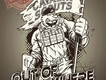 Graphic design black and white logo design