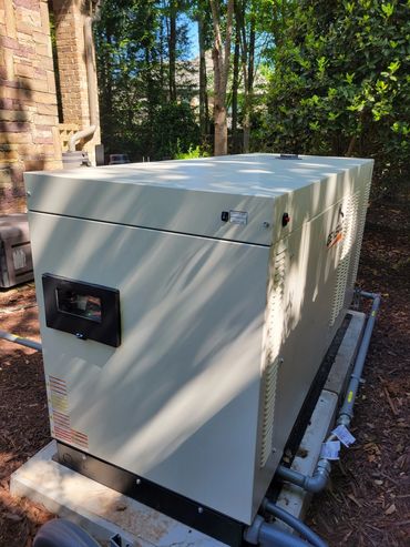 80kw Generac generator on Lake Norman