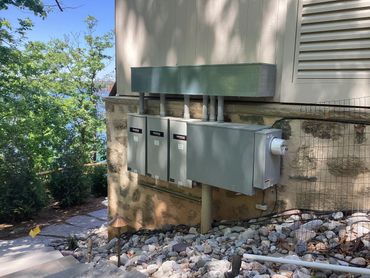 60 KW on Lake Norman with 3 Transfer switches