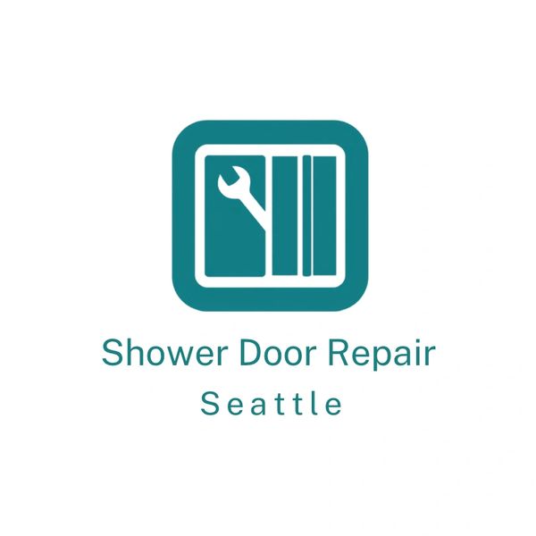 Logo for Shower Door Repair Seattle featuring a wrench icon.