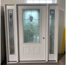 Blossom Steel Front Door with 2 Side lite