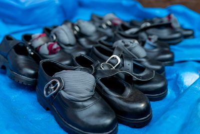 School shoes donated to schools in uganda