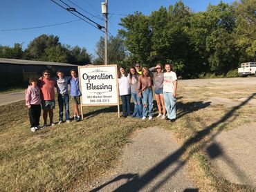 October 11th 2023 FFA class from Perry High School brought in over 150 boxes of winter clothes.